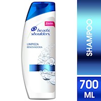 Head & Shoulders Shampoo Limpieza Renovadora 700ml